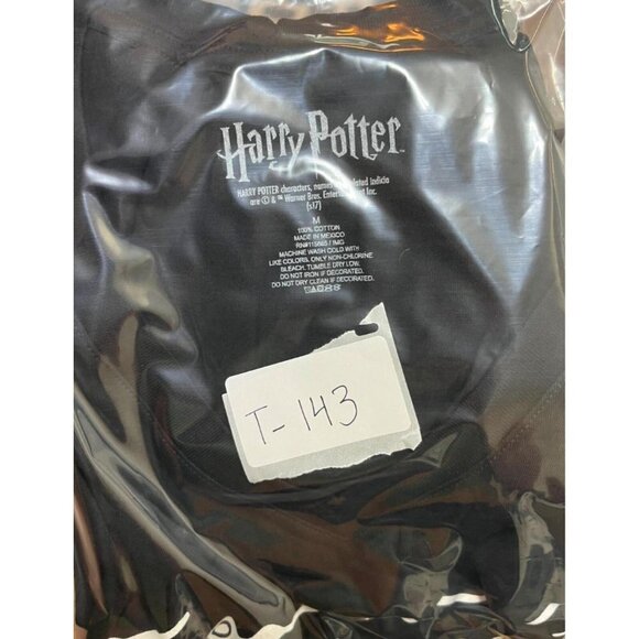 Harry Potter Adult T-Shirt Medium Black Men Women Tee  Short Sleeve,  I Swear - Picture 6 of 6